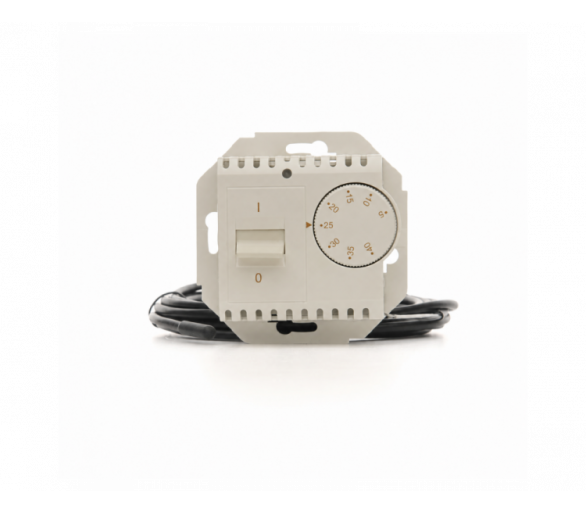 Regulator temperatury z czujnikiem zewnętrznym, IP20, kaszmirowy Simon 54 DRT10Z.02/42