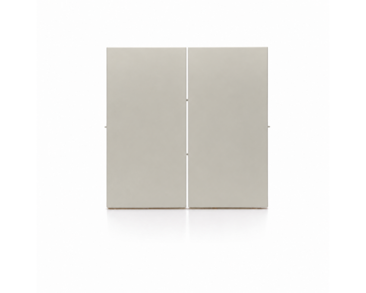 Klawisze do łącznika podwójnego schodowego SW6/2M, IP20, kaszmirowy Simon 54 DKW6/2/42