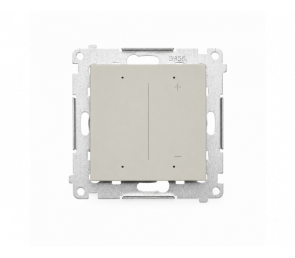 Ściemniacz do żarówek LED-owych 230 V [Wi-Fi], Simon 54 GO, 2-200 W, IP20, kaszmirowy Simon 54 GO DESL1W.01/42