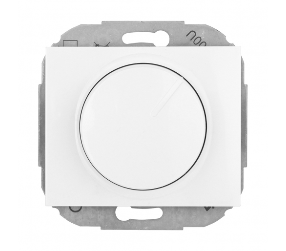 Ściemniacz obrotowy 230V, 50Hz, Pmin: 60W, Pmax: 400W SO-1N biały