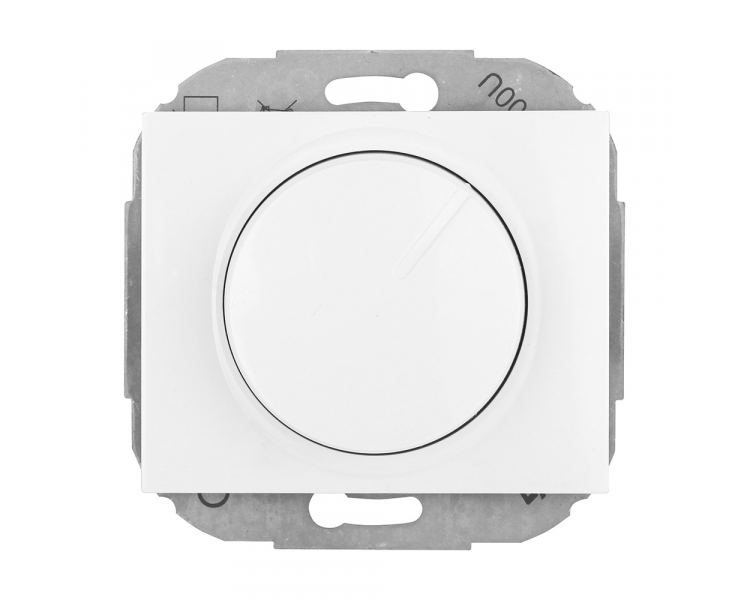 Ściemniacz obrotowy 230V, 50Hz, Pmin: 60W, Pmax: 400W SO-1N biały