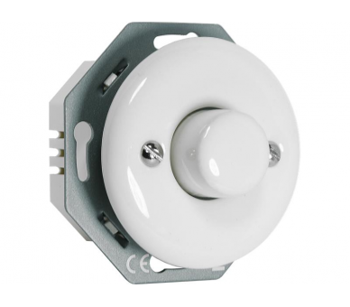 Ściemniacz oświetlenia LED Retro ceramic, max. 250W (150W LED) WIFI, TUYA, biały