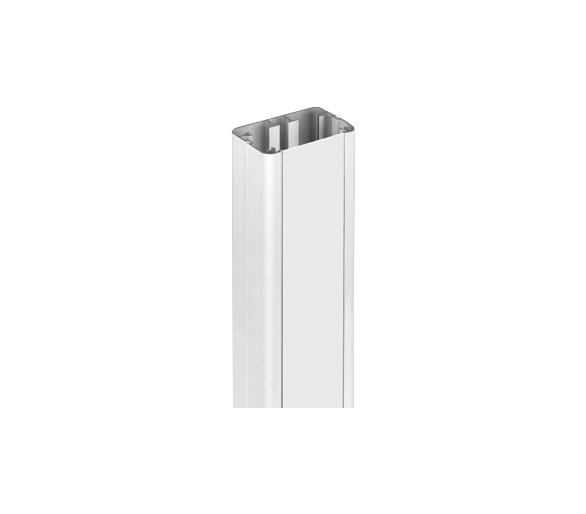 Element przedłużający do kolumn jednostronnych ALC dł.:0,5m aluminium AL31P05/8