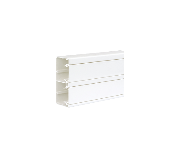 Kanał instalacyjny CABLOPLUS PVC 130×55mm Ilość komór:2 dł.:2m czysta biel TK12102/9