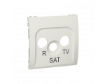 Pokrywa do gniazda antenowego R-TV-SAT ecru MASP/10