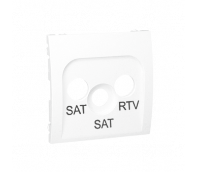 Pokrywa do gniazda antenowego SAT-SAT-RTV biały MAS2P/11