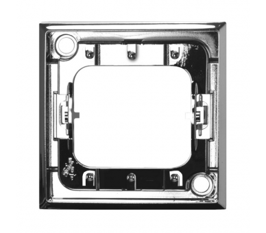 Ramka ozdobna mocująca łączników potrójnych srebro błysk Aria RO-13U/67