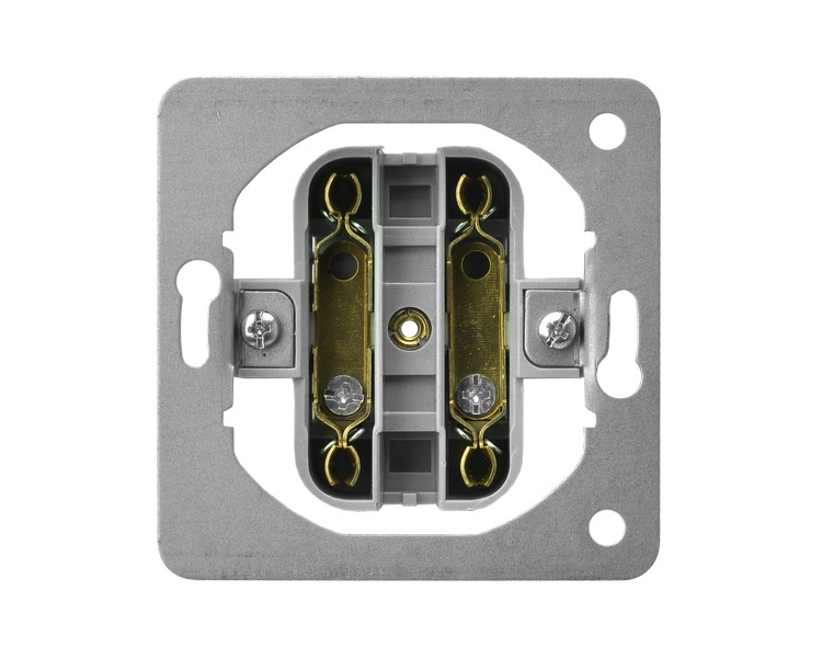 Mechanizm gniazda podwójnego biały Aria (elementy) M1GP-2/G