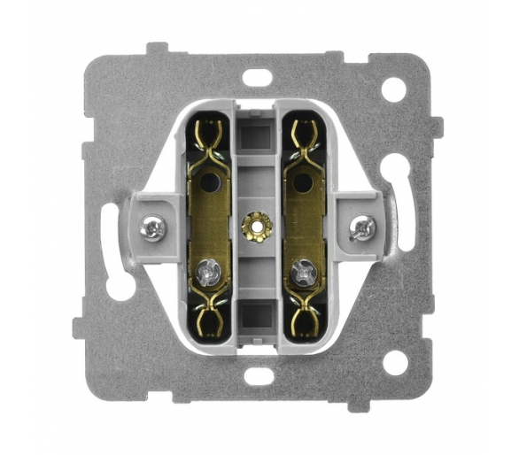 Mechanizm gniazda podwójnego do ramki biały Aria (elementy) M1GP-2UR/G