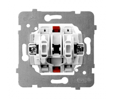 Mechanizm łącznika krzyżowego biały Aria (elementy) M1ŁP-4/B