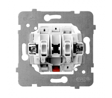 Mechanizm łącznika żaluzjowego biały Aria (elementy) M1ŁP-7/B