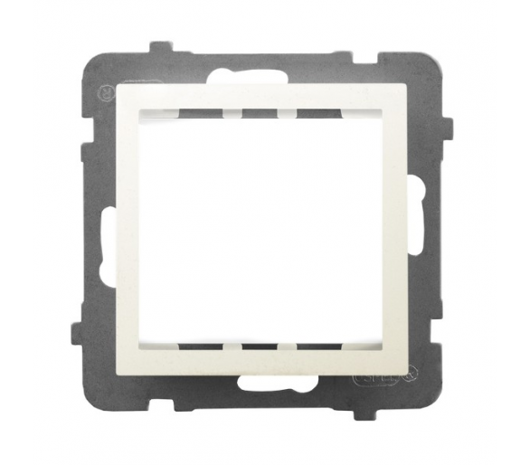 Adapter podtynkowy systemu OSPEL 45 do serii As ecru As AP45-1G/m/27