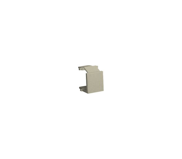 Zaślepka otworu wtyku RJ45/RJ12 pokrywy gniazda teleinformatycznego WYCOFANY Z OFERTY - Dostępny do wyczerpania zapasów magazyno